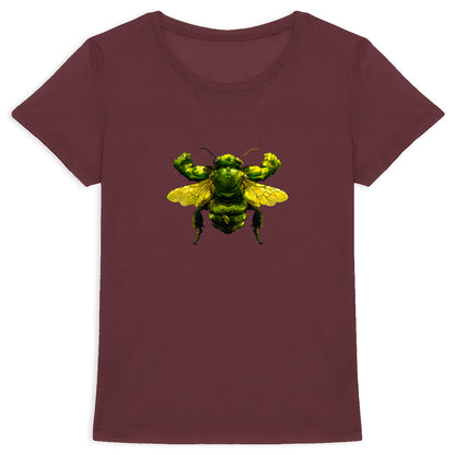 Hulk Bee Front T-shirt Femme à Col Rond