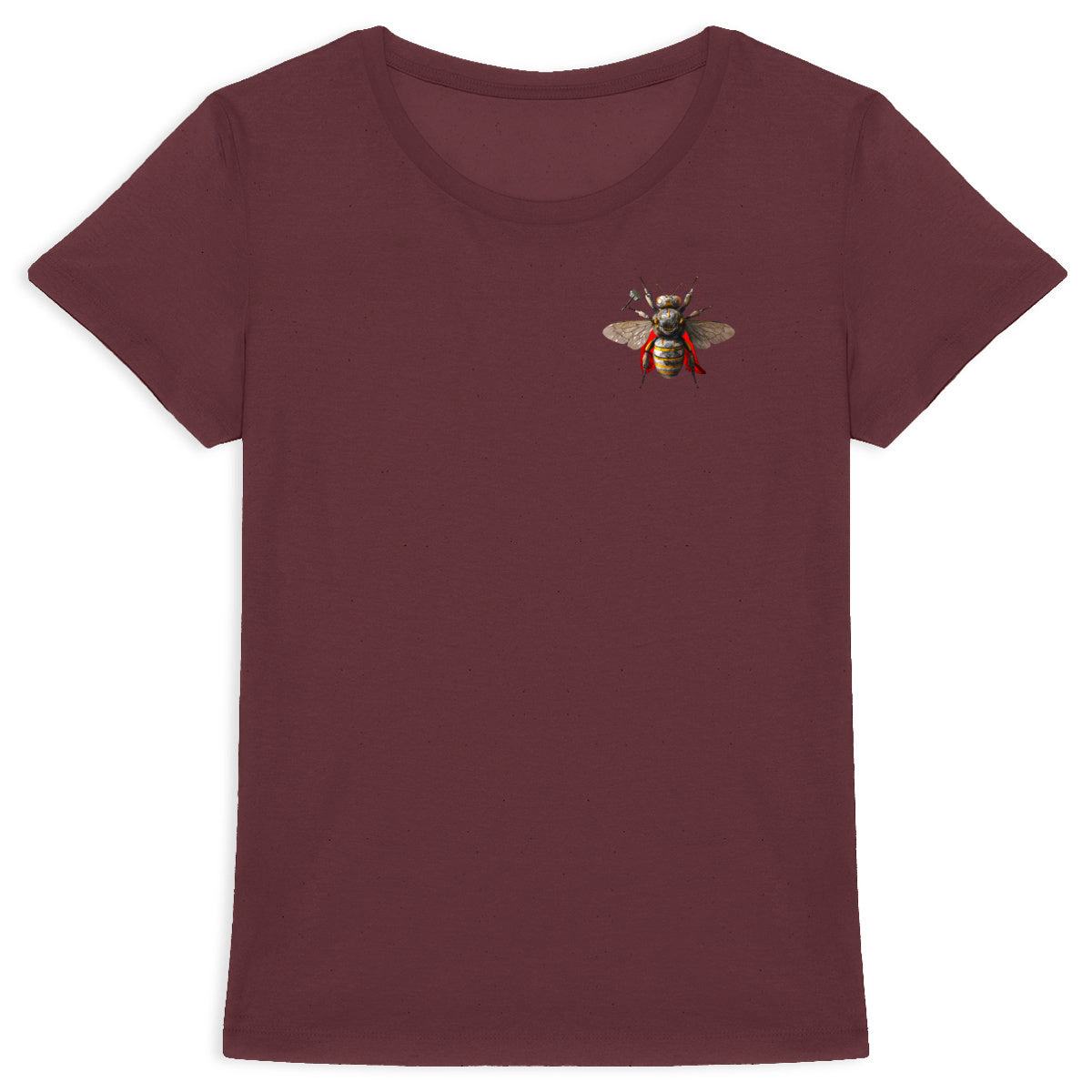 Thor Bee Logo T-shirt Femme à Col Rond