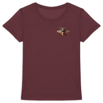 Thor Bee Logo T-shirt Femme à Col Rond