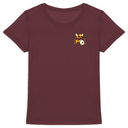 Battery Bee 2 Logo T-shirt Femme à Col Rond