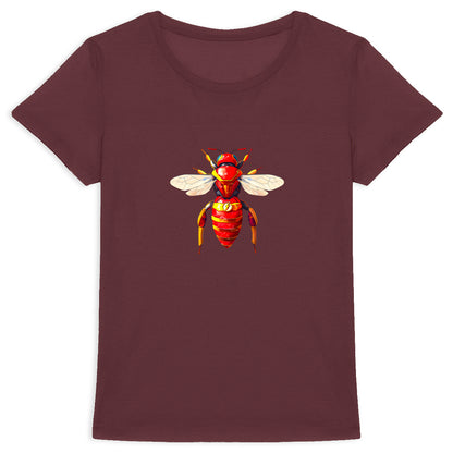 The Flash Bee Front T-shirt Femme à Col Rond