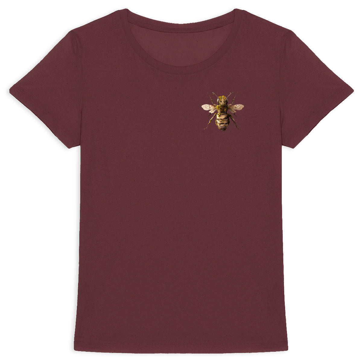 Groot Bee Logo T-shirt Femme à Col Rond