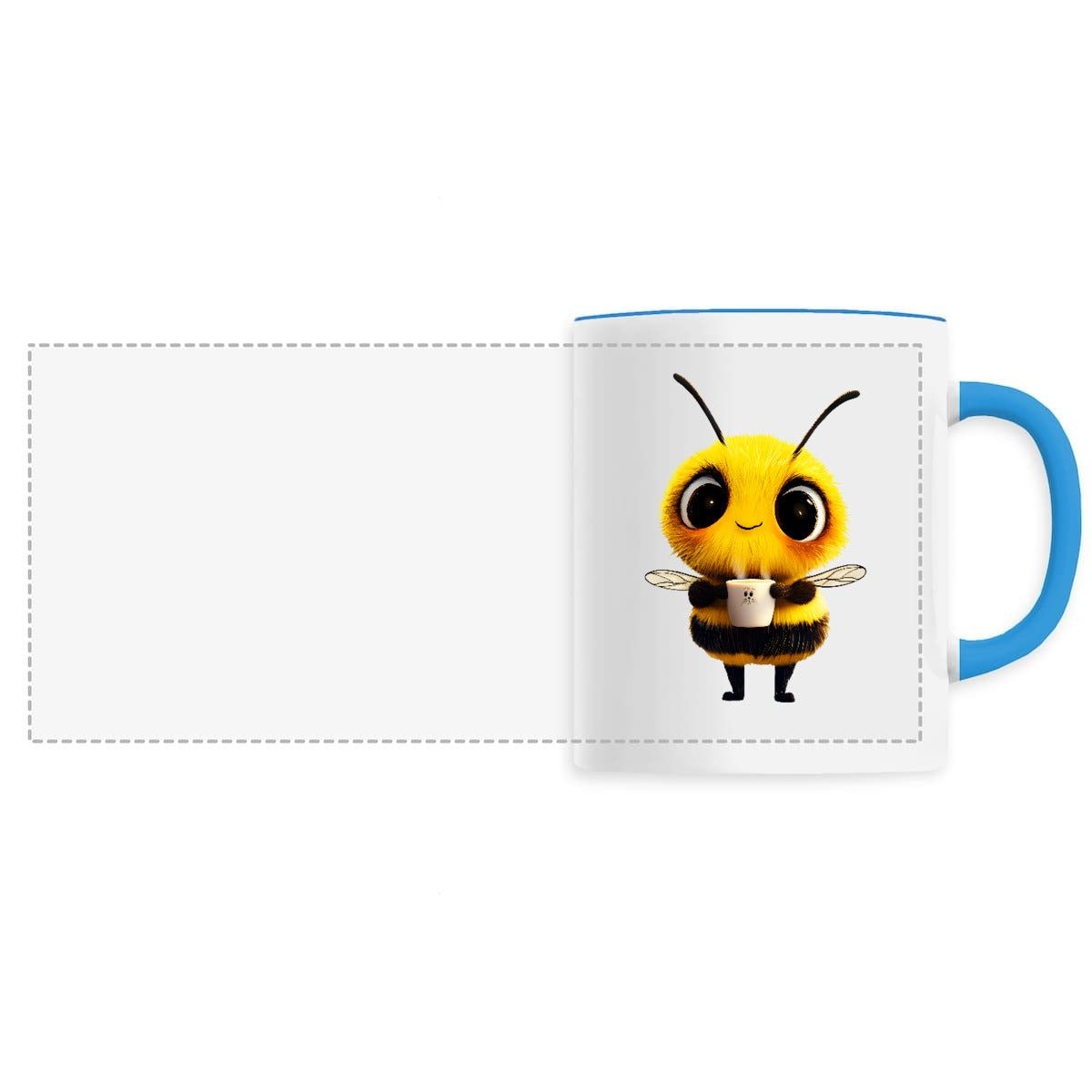 Coffee Break Bee 2 Mug Céramique Personnalisable 