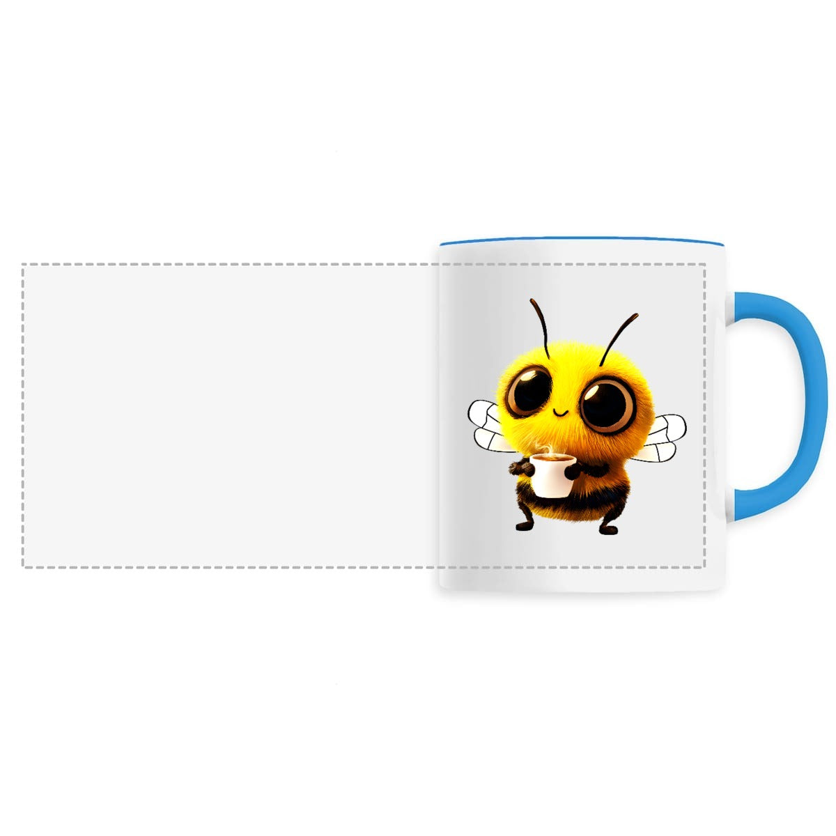 Coffee Break Bee Mug Céramique Personnalisable 