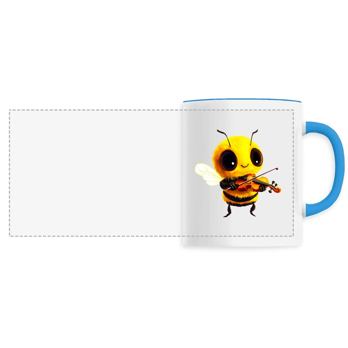 Violin Bee 1 Mug Céramique