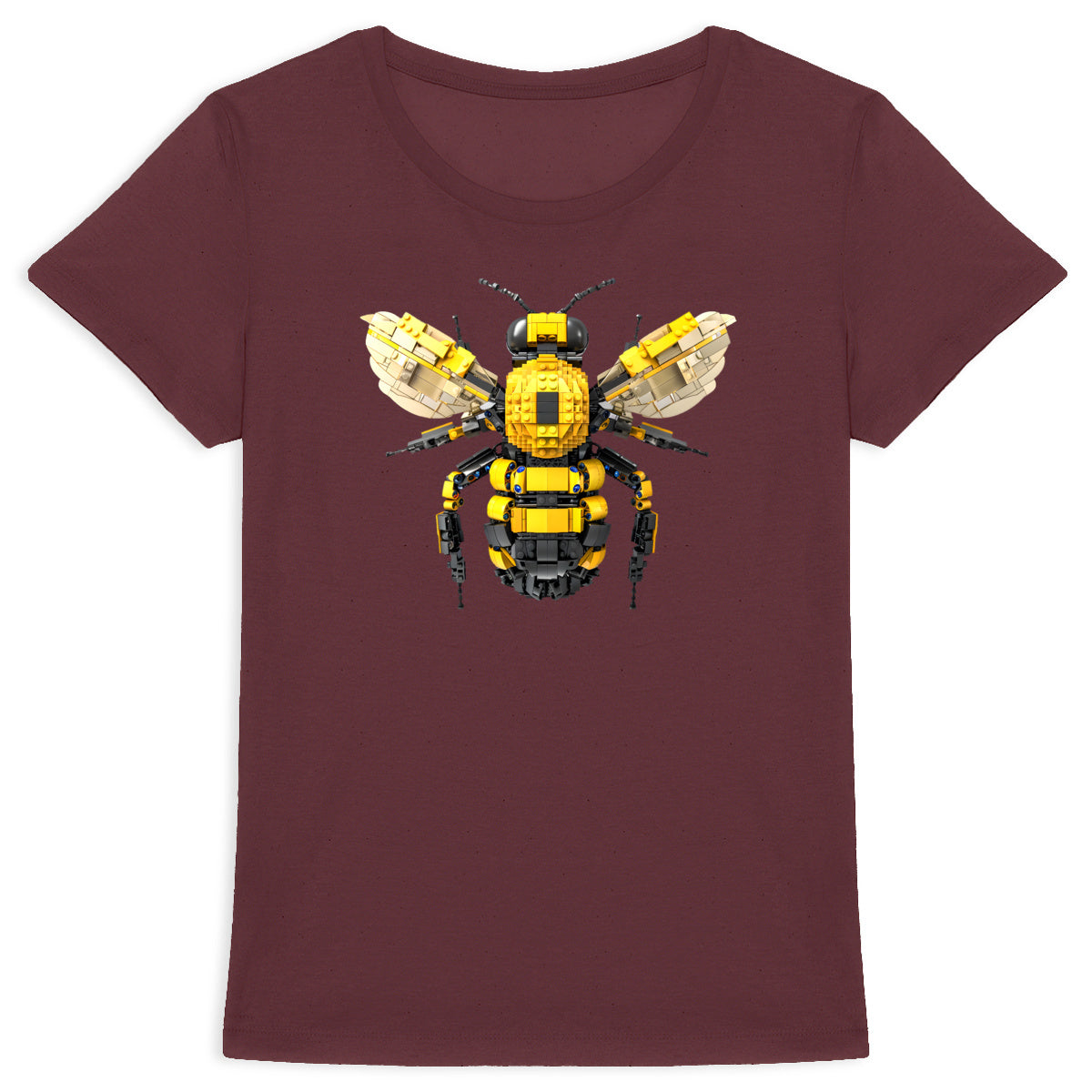 Lego Bee 2 Front with  T-shirt Femme à Col Rond