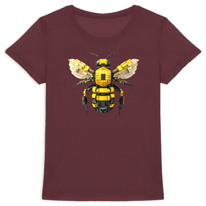 Lego Bee 2 Front with  T-shirt Femme à Col Rond