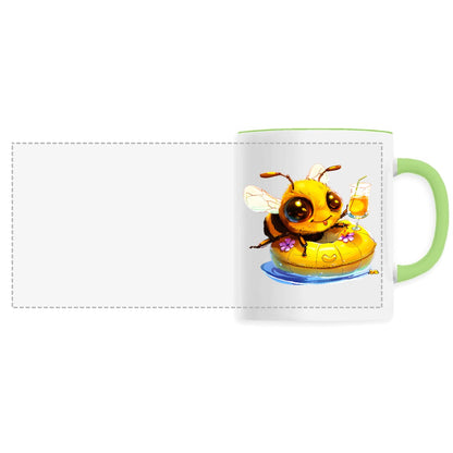 Chilling Out Bee in the Pool Mug Céramique