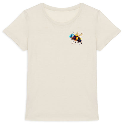 Virtual Reality Bee 1 Logo T-shirt Femme à Col Rond