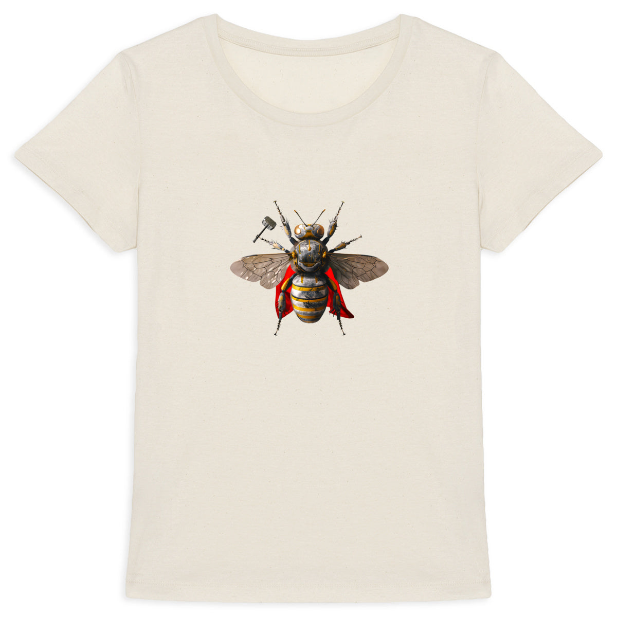 Thor Bee Front T-shirt Femme à Col Rond