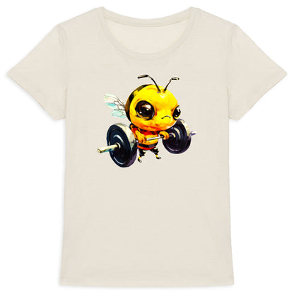 Bodybuild Bee 2 Logo  T-shirt Femme à Col Rond