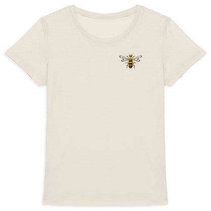 Bee Bolted 4 Logo T-shirt Femme à Col Rond