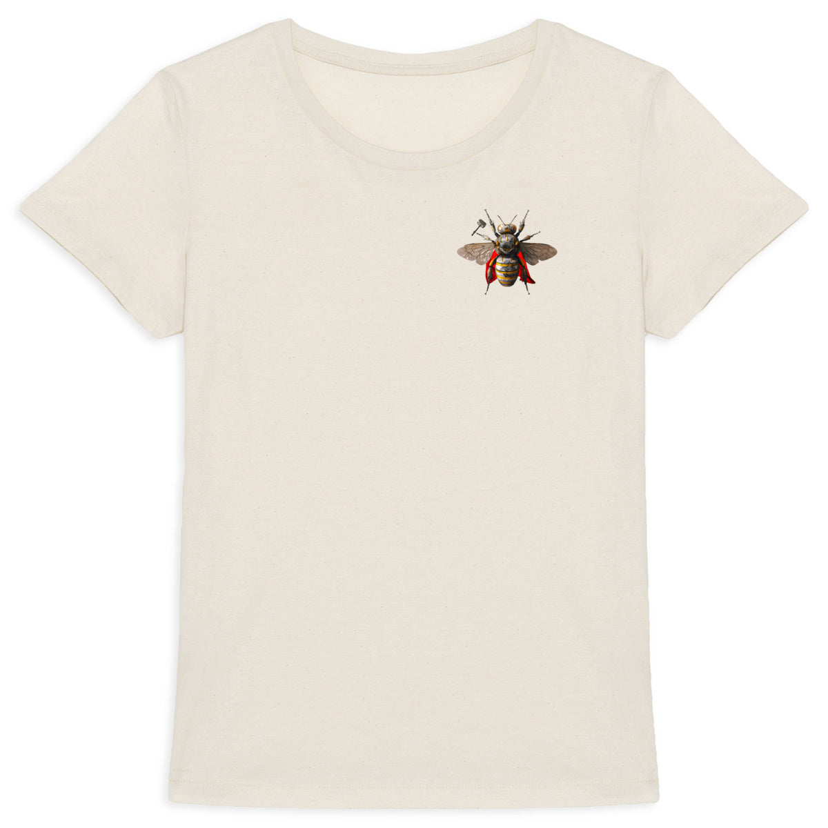 Thor Bee Logo T-shirt Femme à Col Rond