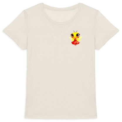 Dressed Up Bee 3 Logo T-shirt Femme à Col Rond