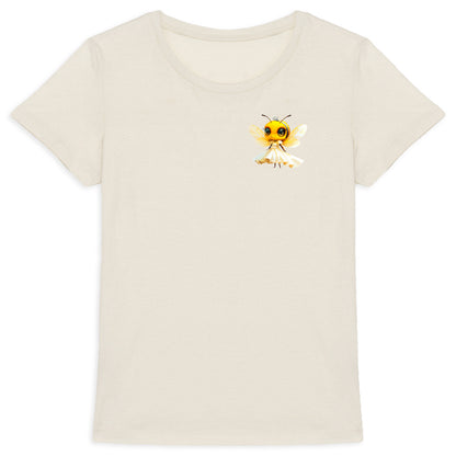 Dressed Up Bee 1 Logo T-shirt Femme à Col Rond