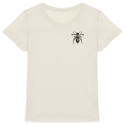 Bee Bolted 6 Logo T-shirt Femme à Col Rond 