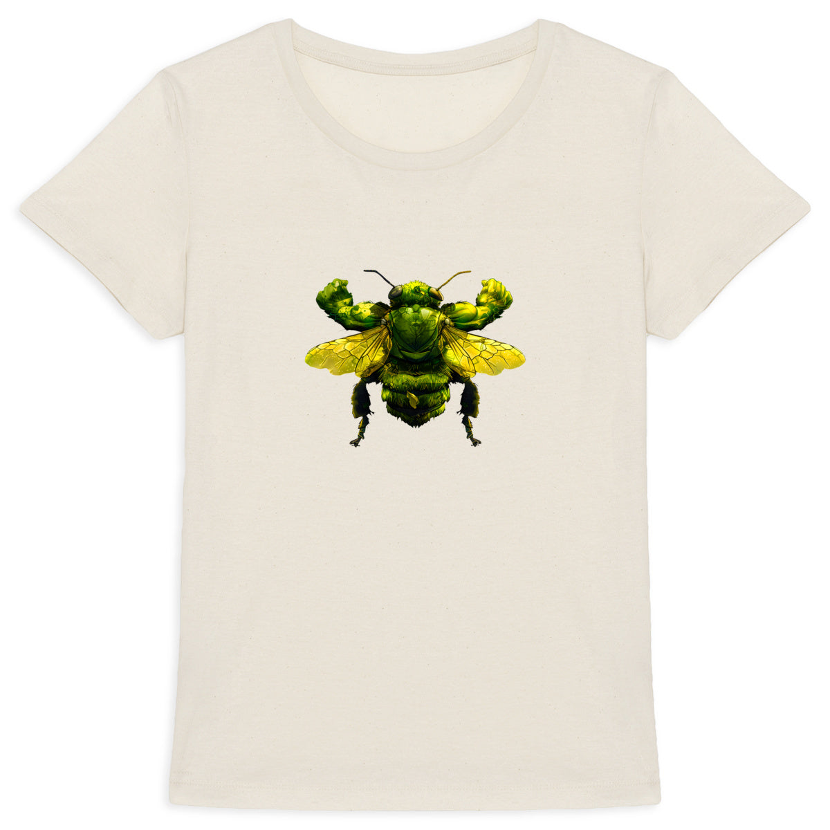 Hulk Bee Front T-shirt Femme à Col Rond