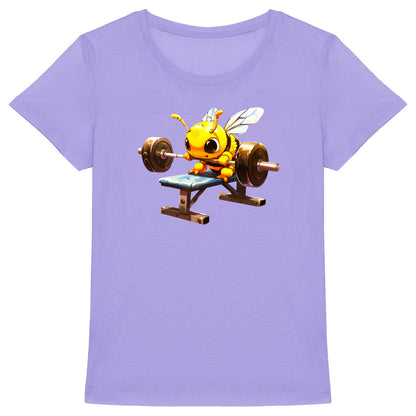 Bodybuild Bee 3 Front T-shirt Femme à Col Rond