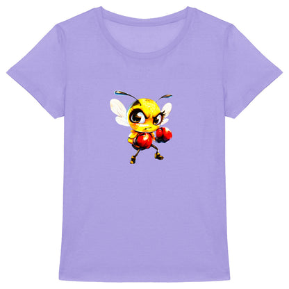 Boxing Bee 1 Front T-shirt Femme à Col Rond