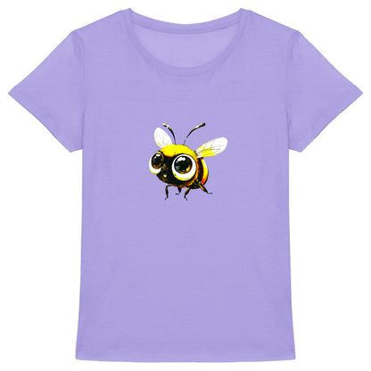 Cute Bee 2 Front T-shirt Femme à Col Rond