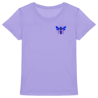 Eletronic Chip Blue Bee 1 Logo T-shirt Femme à Col Rond