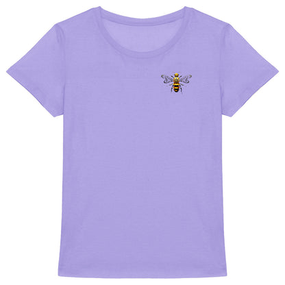 Bee Bolted 4 Logo T-shirt Femme à Col Rond