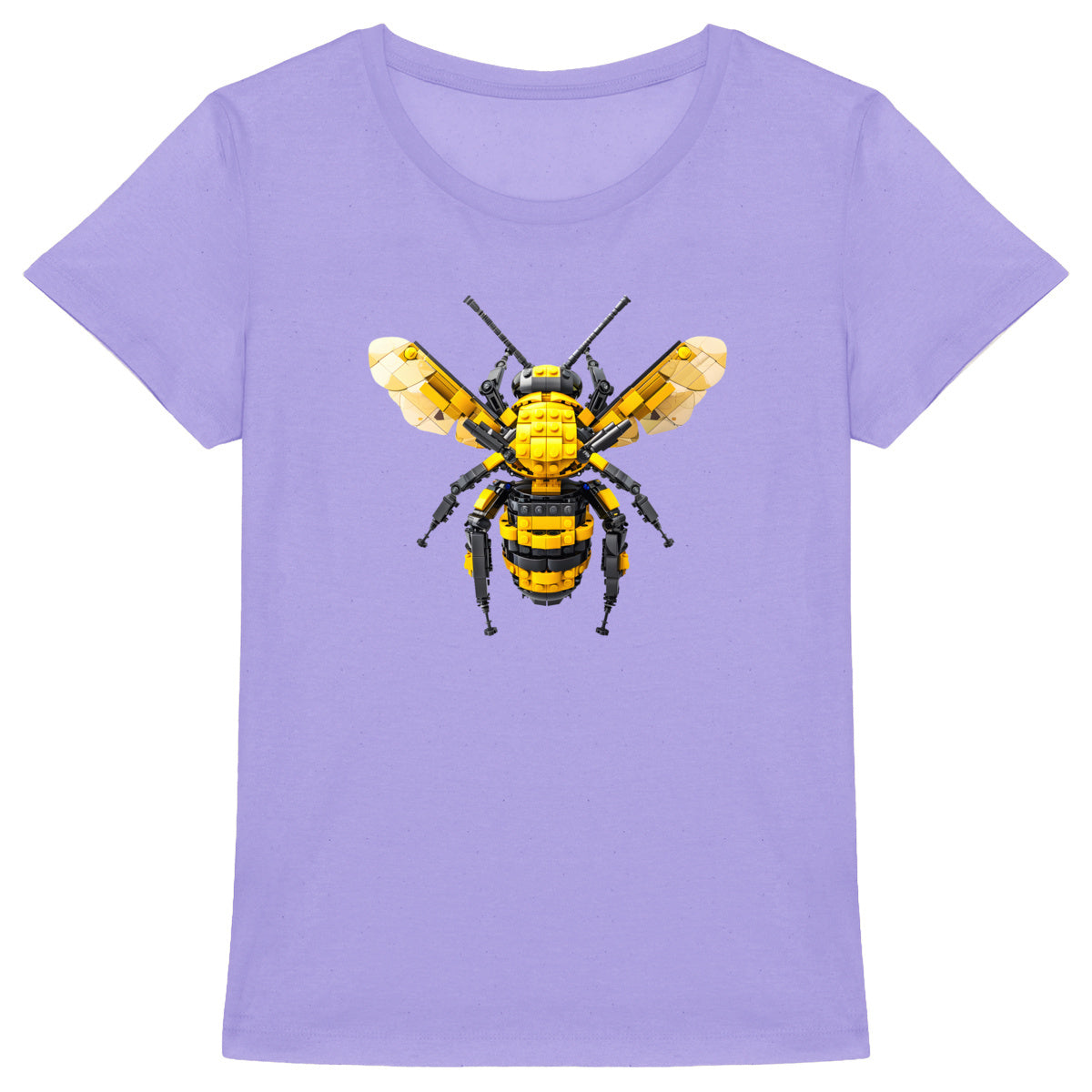 Lego Bee 1 Front T-shirt Femme à Col Rond