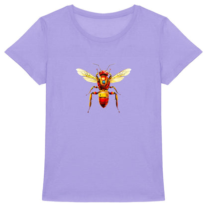 Iron Man Bee Front T-shirt Femme à Col Rond