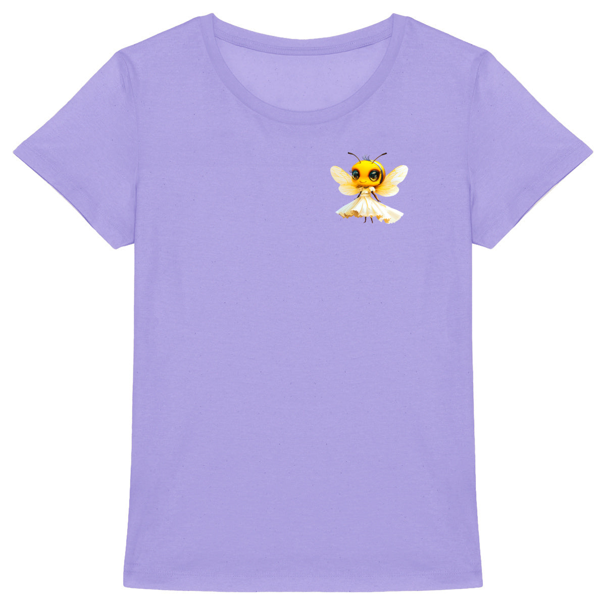 Dressed Up Bee 1 Logo T-shirt Femme à Col Rond