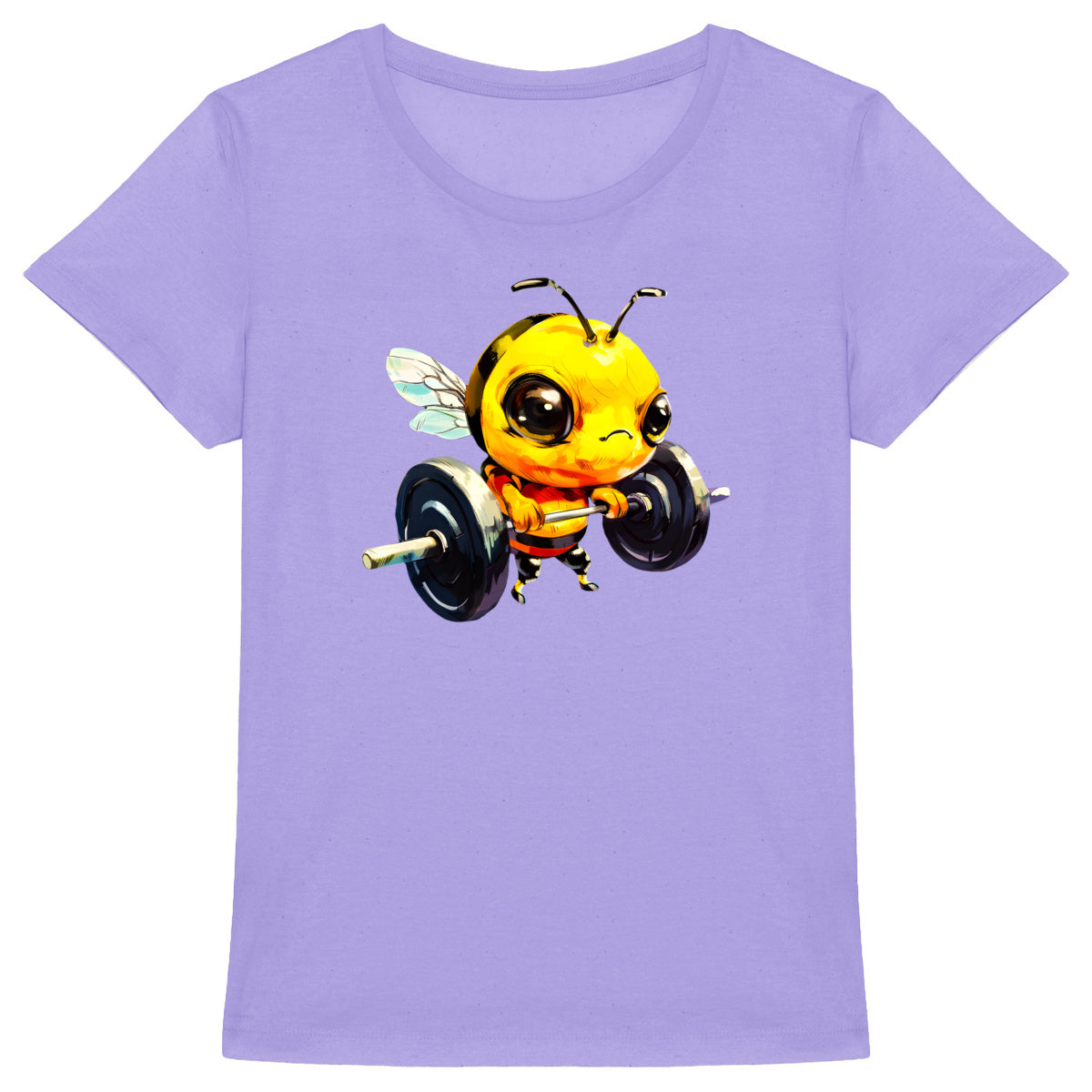 Bodybuild Bee 2 Logo  T-shirt Femme à Col Rond