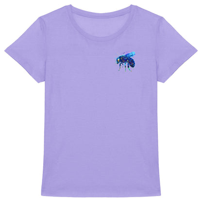 Eletronic Chip Blue Bee 2 Logo T-shirt Femme à Col Rond