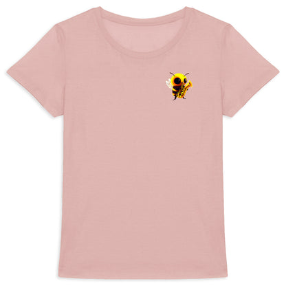 Saxophone Bee 1 Logo T-shirt Femme à Col Rond