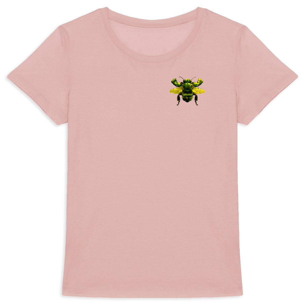 Hulk Bee Logo T-shirt Femme à Col Rond