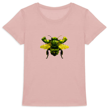 Hulk Bee Front T-shirt Femme à Col Rond