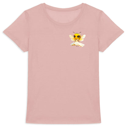 Dressed Up Bee 1 Logo T-shirt Femme à Col Rond