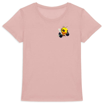 Bodybuild Bee 2 Logo  T-shirt Femme à Col Rond