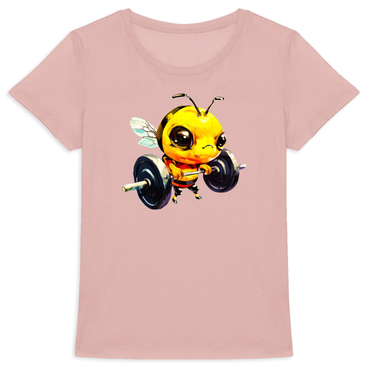 Bodybuild Bee 2 Logo  T-shirt Femme à Col Rond