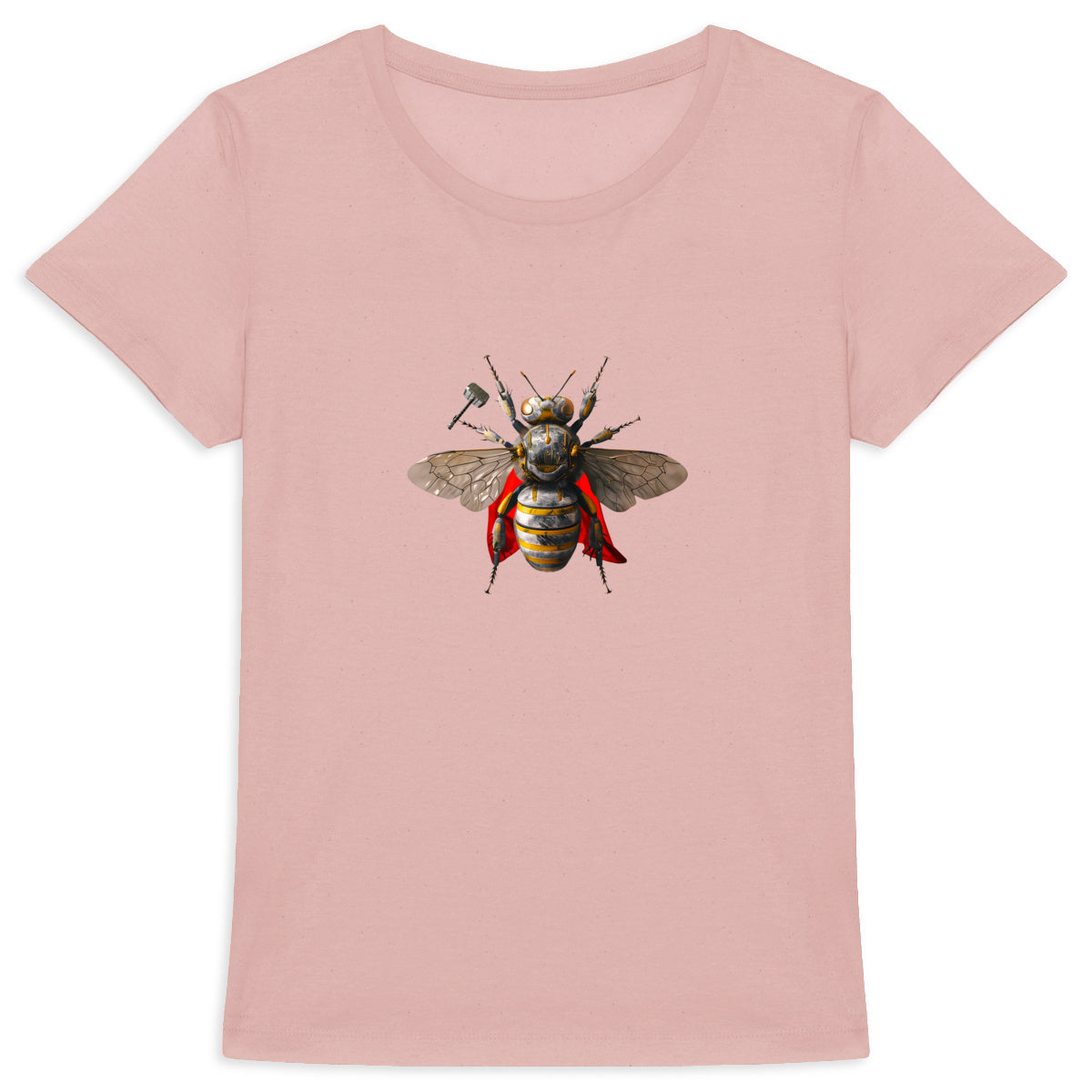 Thor Bee Front T-shirt Femme à Col Rond