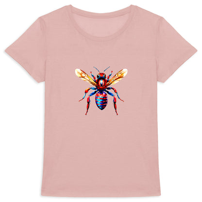 Spider Man Bee Front T-shirt Femme à Col Rond