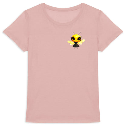 Dressed Up Bee 2 Logo T-shirt Femme à Col Rond