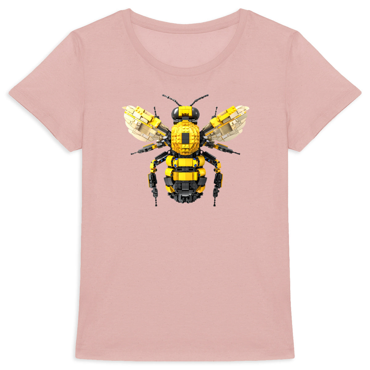 Lego Bee 2 Front with  T-shirt Femme à Col Rond