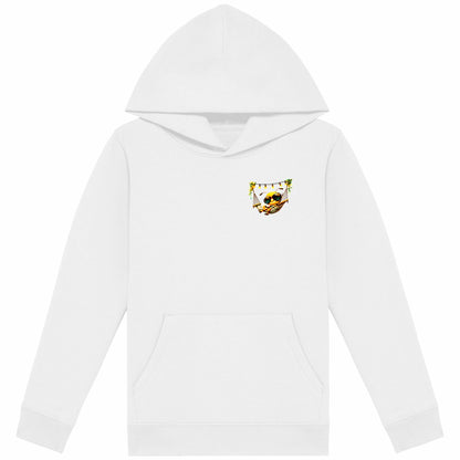 Chilling Out Bee in the Hammock Logo Sweat à capuche Enfant