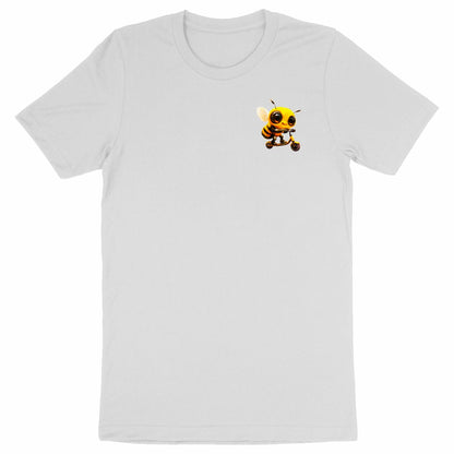 Scootering Bee Logo T-shirt Homme à Col Rond