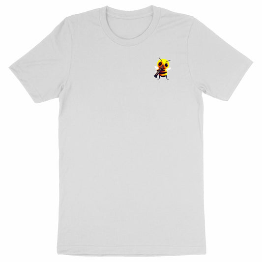 Clarinet Bee 1 Logo T-shirt Homme à Col Rond