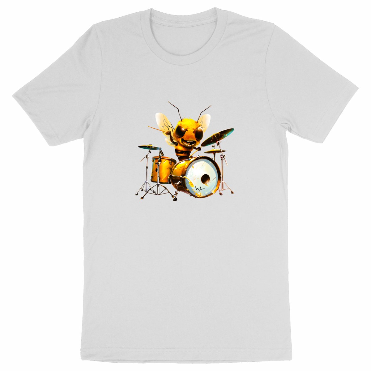 Battery Bee 2 Front T-shirt Homme à Col Rond