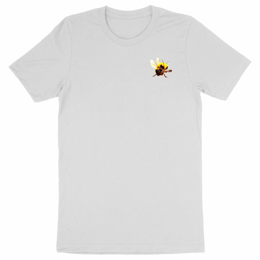 Guitar Bee 1 Logo T-shirt Homme à Col Rond