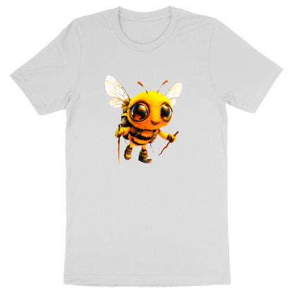 Hiking Bee 2 Front T-shirt Homme à Col Rond