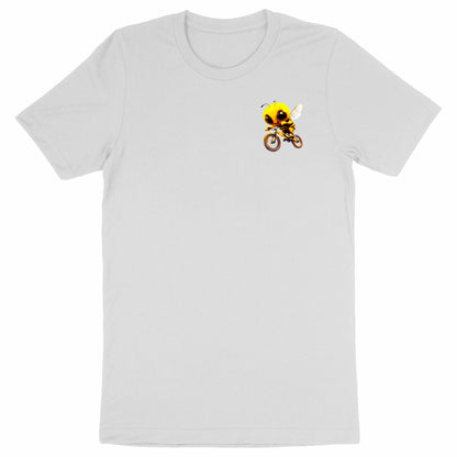 Biking Bee Logo T-shirt Homme à Col Rond