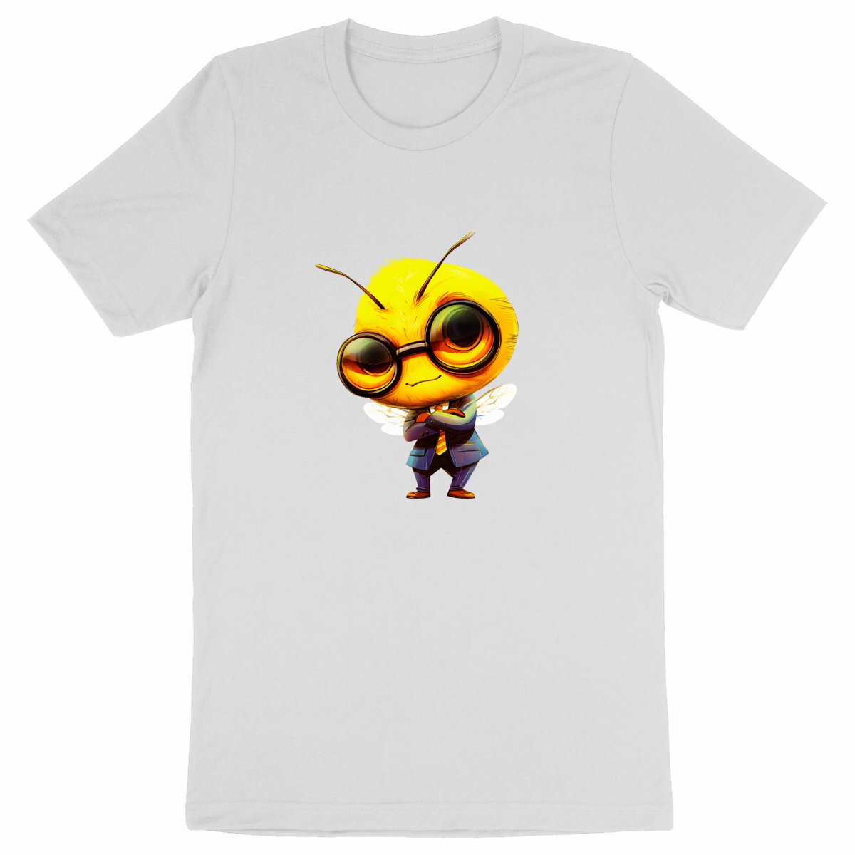 Dressed Up Bee 1 Front T-shirt Homme à Col Rond