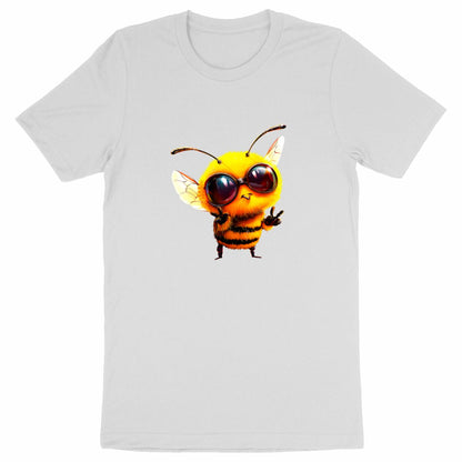 Cool Bee 1 Front T-shirt Homme à Col Rond